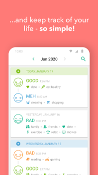 Scaricare Diario - Tracciatore di Umore Stile di vita per Android Screenshot 4