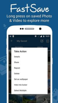 Scaricare Video Downloader for Instagram Sociale per Android Screenshot 6