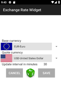 Scaricare Tasso di Cambio Widget Finanza per Android Screenshot 2