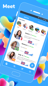 Scaricare Speaky - Scambio linguistico Educazione per Android Screenshot 2