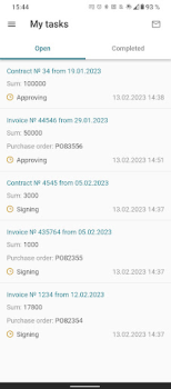 Scaricare docuForce Affari per Android Screenshot 4