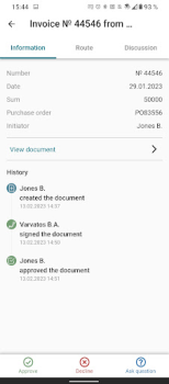 Scaricare docuForce Affari per Android Screenshot 5