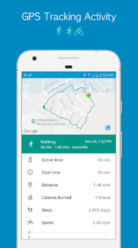 Scaricare Pedometro Accupedo Salute e fitness per Android Screenshot 2