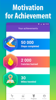 Scaricare Pedometro contapassi Salute e fitness per Android Screenshot 3