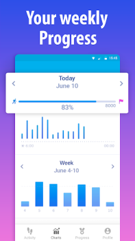 Scaricare Pedometro contapassi Salute e fitness per Android Screenshot 4