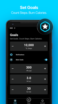 Scaricare StepsApp Contapassi Salute e fitness per Android Screenshot 3