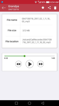 Scaricare Registratore di chiamate Strumenti per Android Screenshot 2