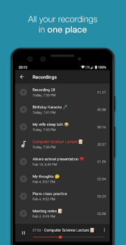 Scaricare Smart Voice Recorder Strumenti per Android Screenshot 6