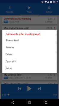 Scaricare Registratore Vocale Strumenti per Android Screenshot 5