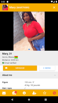 Scaricare KissesOfAfrica flirta Incontri per Android Screenshot 4