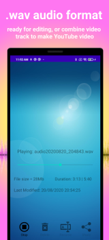 Scaricare Earbuds Voice Recorder Musica e audio per Android Screenshot 3