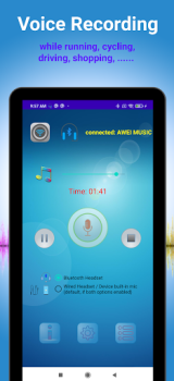 Scaricare Earbuds Voice Recorder Musica e audio per Android Screenshot 5