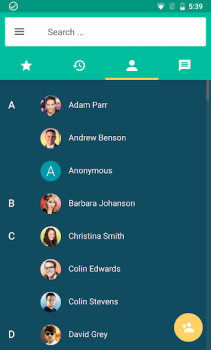 Scaricare Zoiper IAX SIP VOIP Softphone Comunicazione per Android Screenshot 4