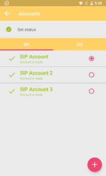 Scaricare Zoiper IAX SIP VOIP Softphone Comunicazione per Android Screenshot 7