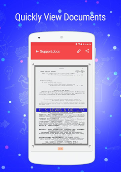 Scaricare Docx Viewer Lavoro per Android Screenshot 5