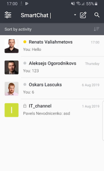 Scaricare SmartChat Comunicazione per Android Screenshot 2