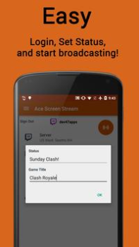 Scaricare Ace Live Streaming Strumenti per Android Screenshot 4