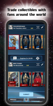 Scaricare Star Wars Card Trader by Topps Intrattenimento per Android Screenshot 2