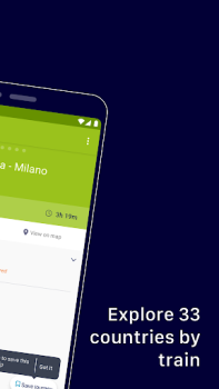 Scaricare Rail Planner Eurail/Interrail Mappe e navigazione per Android Screenshot 2