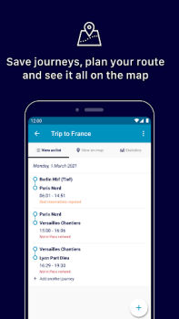 Scaricare Rail Planner Eurail/Interrail Mappe e navigazione per Android Screenshot 4