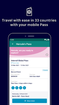 Scaricare Rail Planner Eurail/Interrail Mappe e navigazione per Android Screenshot 5