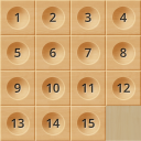 Scaricare Sliding Puzzle: Wooden Classic