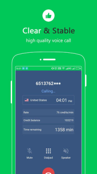 Scaricare Wifi Call - High call quality Comunicazione per Android Screenshot 2