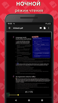 Scaricare Semplice lettore PDF Strumenti per Android Screenshot 2