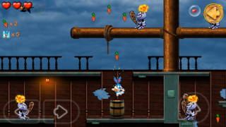 Scaricare Beeny Rabbit Adventure Platformer World Arcade per Android Screenshot 6