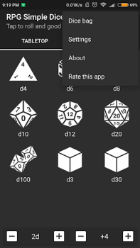 Scaricare RPG Simple Dice Strumenti per Android Screenshot 4