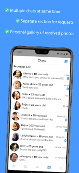 Scaricare Hust - chat anonima con foto Incontri per Android Screenshot 6