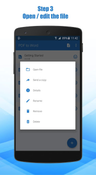 Scaricare Convertitore PDF a Word Lavoro per Android Screenshot 4