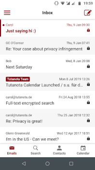 Tutanota: email & calendario