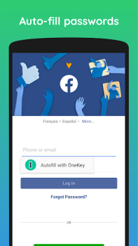 Scaricare One Key: password manager Lavoro per Android Screenshot 4