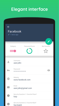 Scaricare One Key: password manager Lavoro per Android Screenshot 6