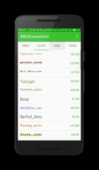 Scaricare Custom Font Installer For MIUI Strumenti per Android Screenshot 3