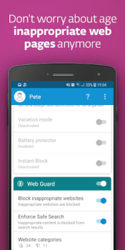 Scaricare ESET Parental Control Maternità e infanzia per Android Screenshot 4