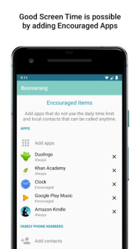 Scaricare Boomerang Parental Control Maternità e infanzia per Android Screenshot 4