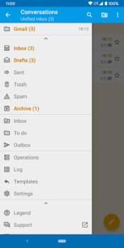 Scaricare FairEmail, privacy aware email Comunicazione per Android Screenshot 2