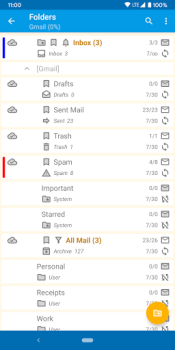 Scaricare FairEmail, privacy aware email Comunicazione per Android Screenshot 7