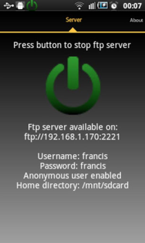 Scaricare Ftp Server Strumenti per Android Screenshot 2