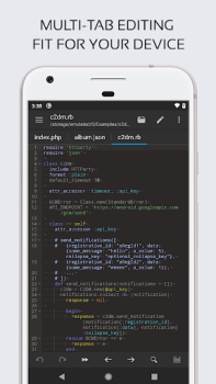 Scaricare Code Editor - Compiler & IDE Lavoro per Android Screenshot 3