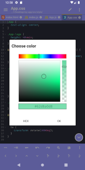 Scaricare Acode - code editor | FOSS Lavoro per Android Screenshot 2
