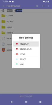 Scaricare Acode - code editor | FOSS Lavoro per Android Screenshot 5