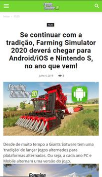 Scaricare Farming Simulator Intrattenimento per Android