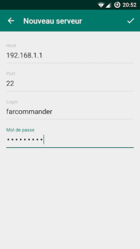 SSH Client - Far Commander