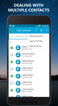 Scaricare Simple contacts Strumenti per Android Screenshot 6