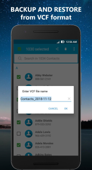 Scaricare Simple contacts Strumenti per Android Screenshot 7
