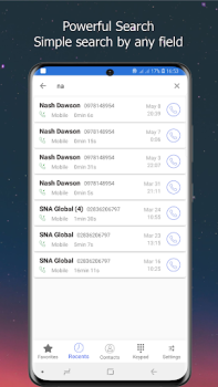 Scaricare Phone Dialer: Contacts & Calls Strumenti per Android Screenshot 3