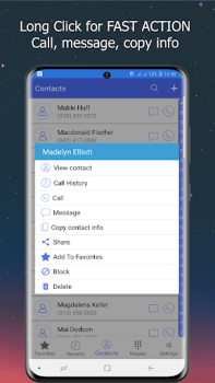 Scaricare Phone Dialer: Contacts & Calls Strumenti per Android Screenshot 5